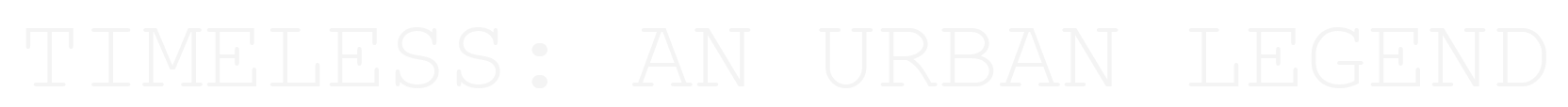 Timeless header small